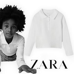 ZARA Kids | White | POLO RIB